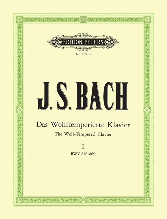 Bach 48 Preludes And Fugues Vol 1 Urtext