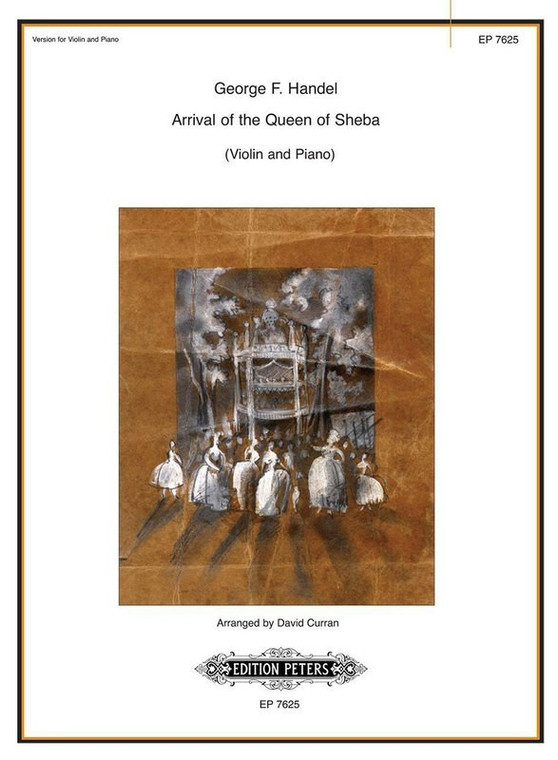 Handel Arrival Of The Queen Of Sheba Violin/Piano