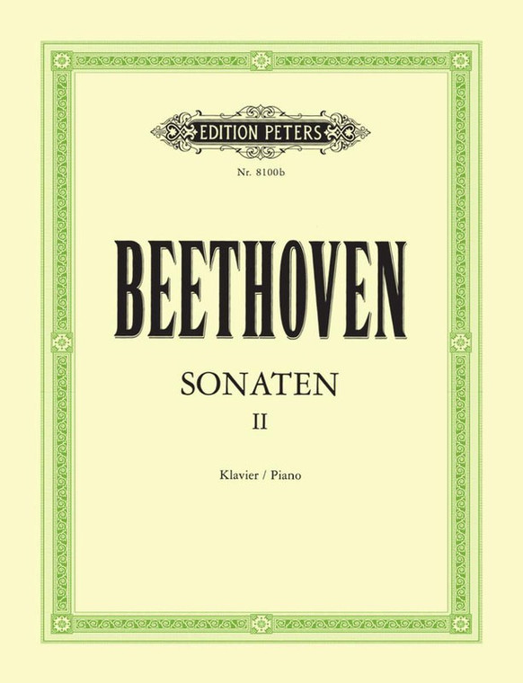 Beethoven Sonatas Vol 2 Ed Arrau Urtext
