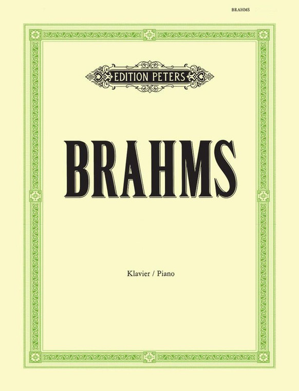 Brahms 8 Piano Pieces Op 76 Urtext
