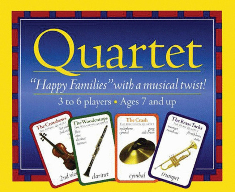 Music Games Quartet (Musical Happy Families 7+)