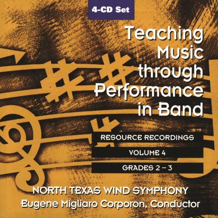 Teaching Music Through Perf Band Cd V4 Gr 2 & 3