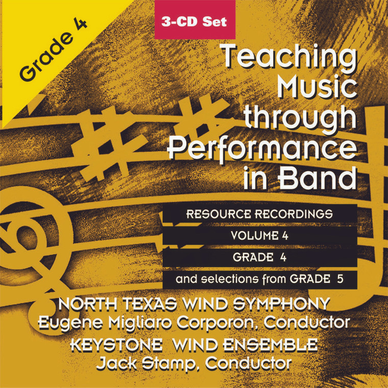 Teaching Music Through Perf Band Cd V4 Gr 4 & 5