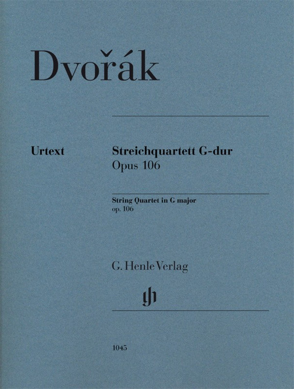 Dvorak String Quartet G Major Op 106 Parts