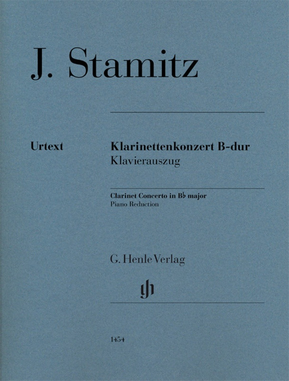 Stamitz Clarinet Concerto B Flat Major Clarinet/Piano