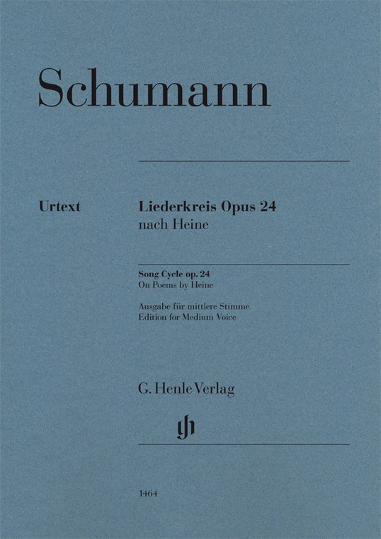 Schumann Liederkreis Op 24 Medium Voice