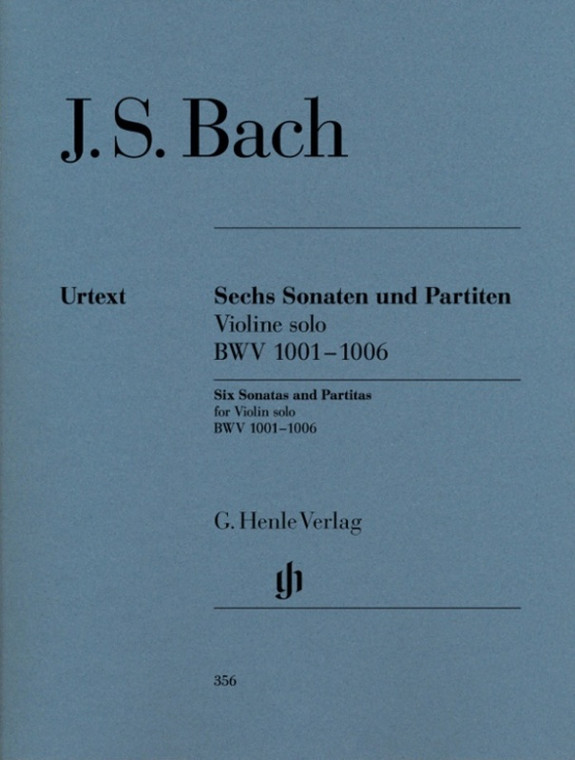 Bach 6 Sonatas & Partitas Bwv 1001 1006 Violin