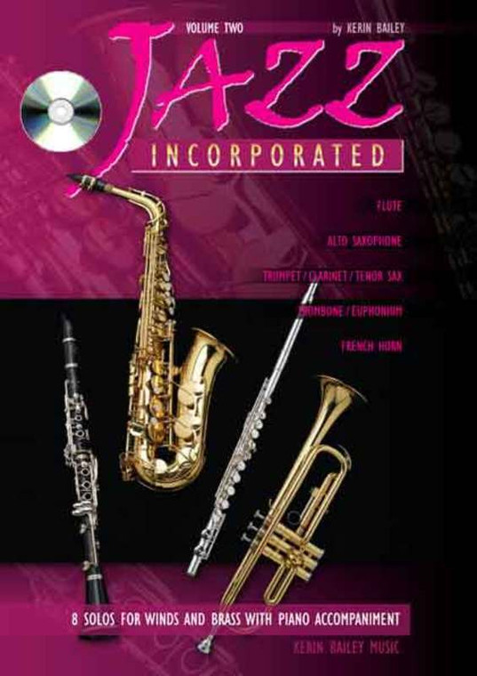 Jazz Incorporated Bk 2 Bk/Cd Trb/Pno