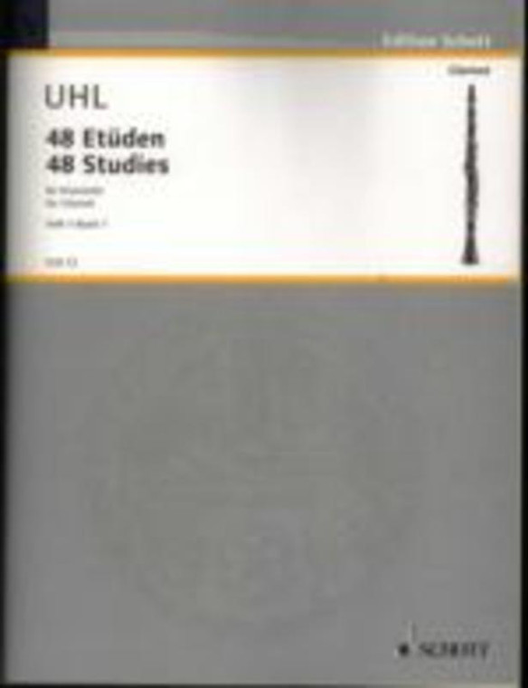 Uhl 48 Studies Bk 1 Clarinet