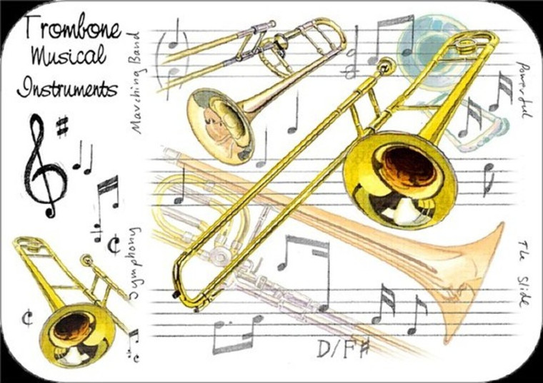Trombone Placemats