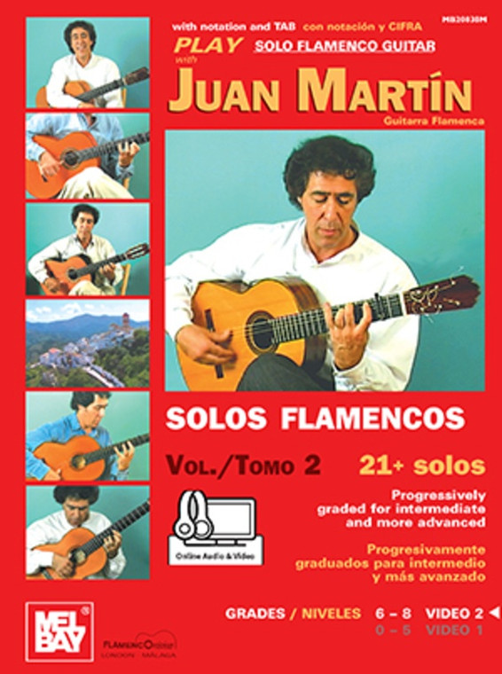 Play Solo Flamenco Guitar With Juan Martin Vol 2 Bk/Olm