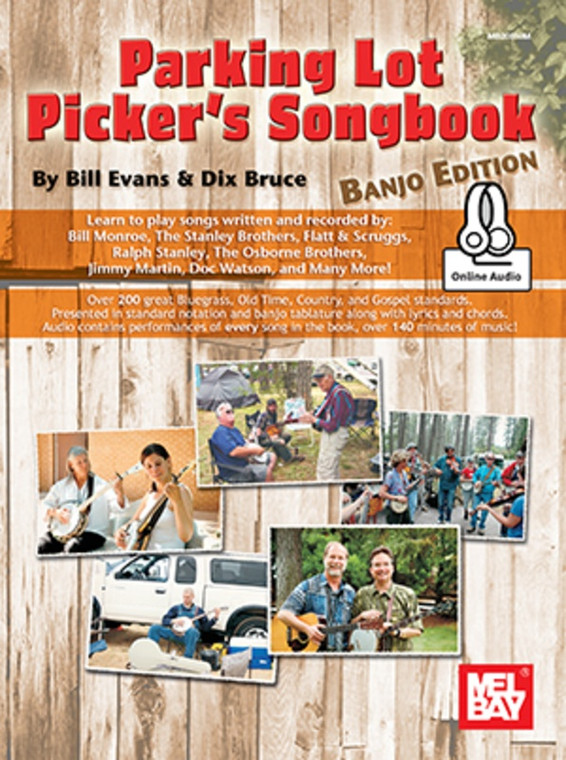 Parking Lot Pickers Songbook Banjo Bk/Oa