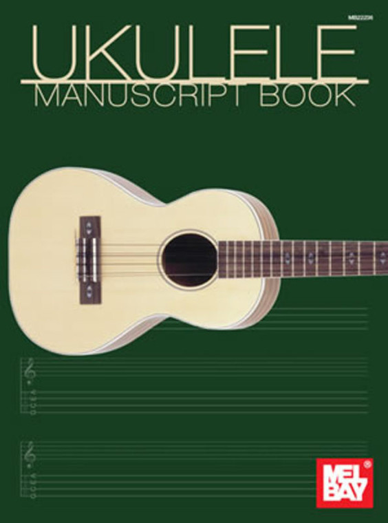 Uke Manuscript Book 32 Pages (Notation & Tab)