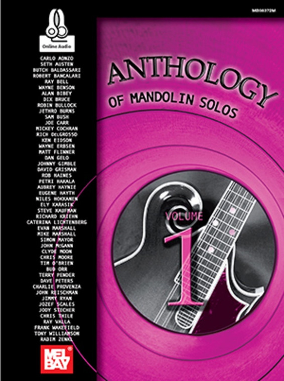 Master Anthoogy Of Mandolin Solos Vol 1 Bk/Cd