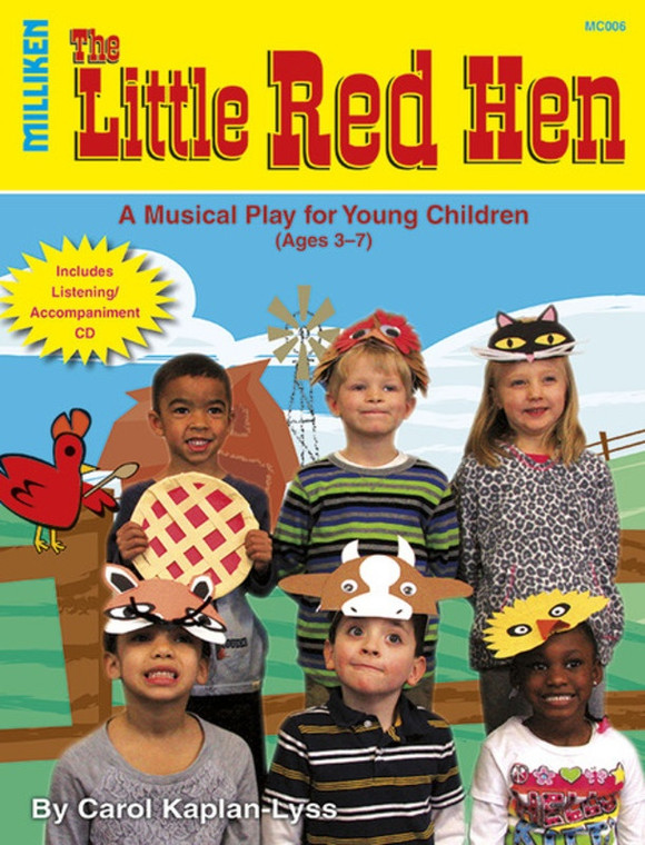 Little Red Hen (Musical Play) Bk/Cd