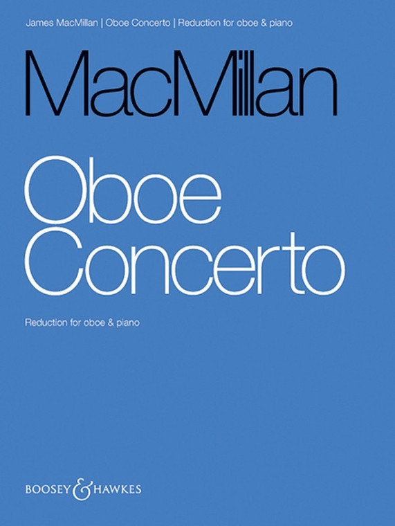Macmillian Oboe Concerto Oboe/Piano