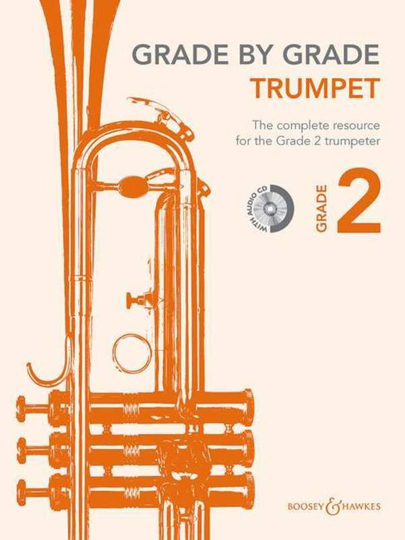 Grade By Grade Trumpet Gr 2 Bk/Cd
