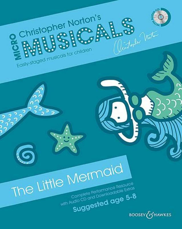 The Little Mermaid Micromusical Bk/Cd