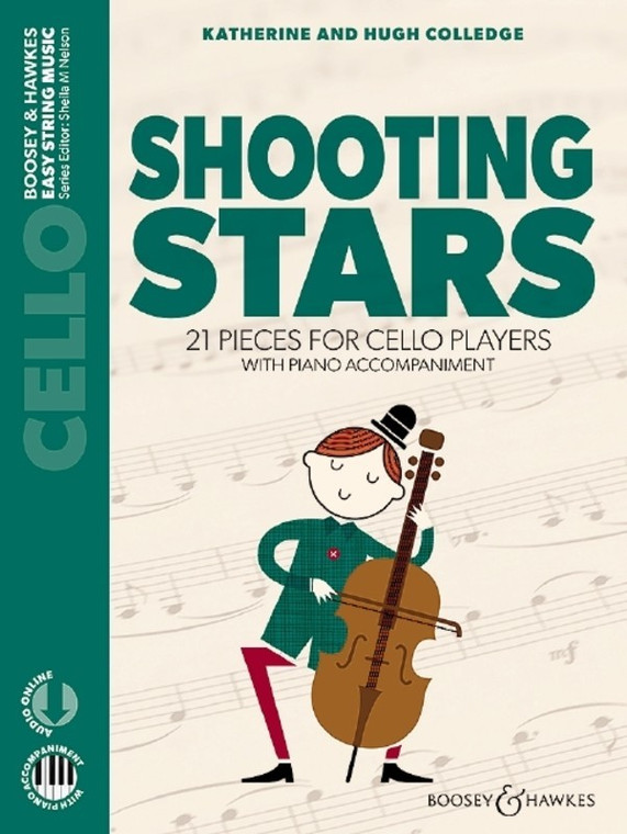 Shooting Stars Cello/Piano Bk/Ola New Edition