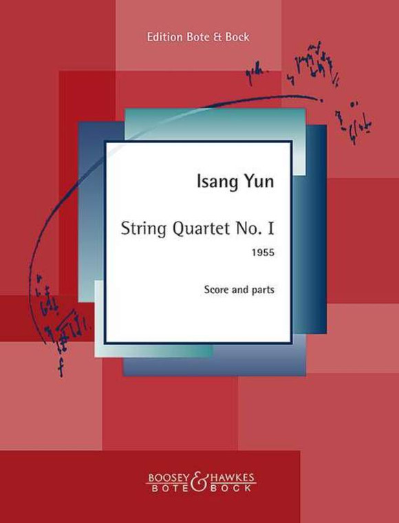Isang Yun String Quartet No 1 Sc/Pts