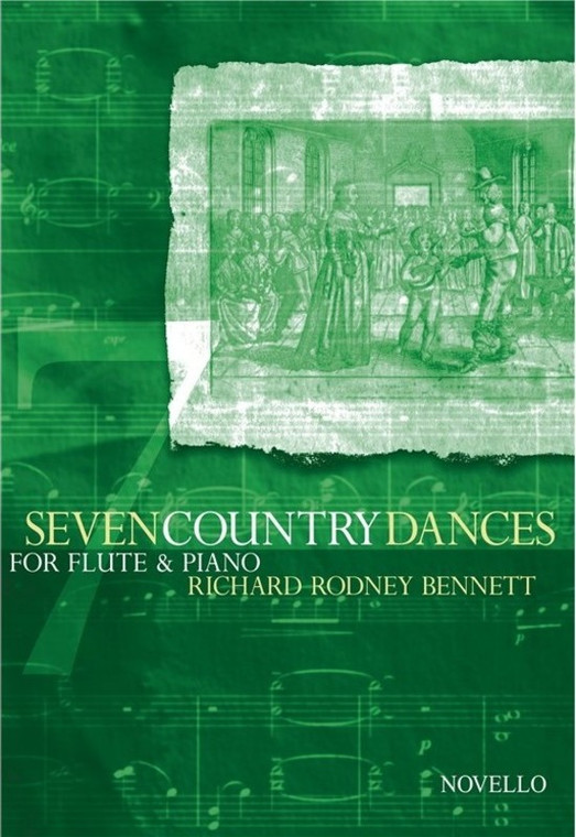 Bennett 7 Country Dances For Flute/Piano