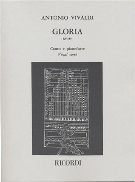 Vivaldi Gloria Rv 589 Vocal Score Ed Malipiero