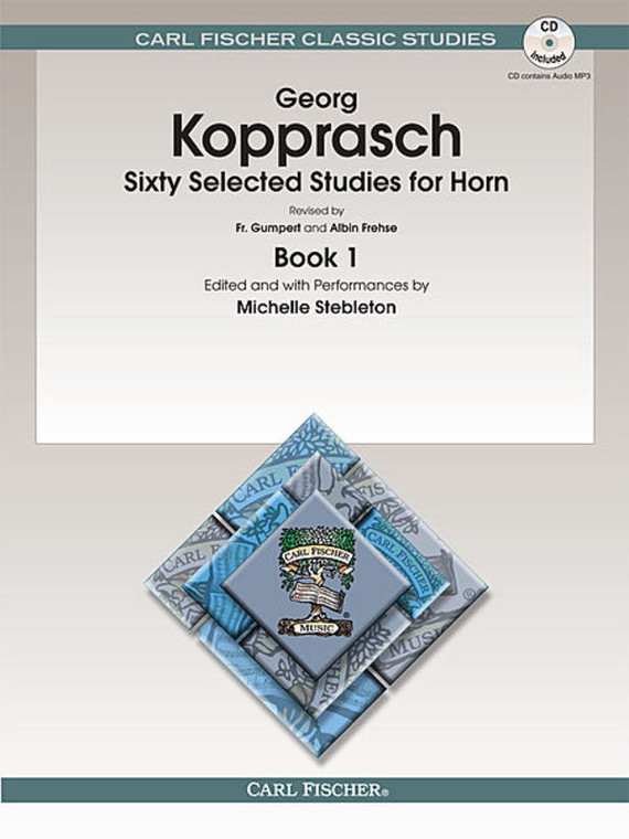 Kopprasch 60 Selected Studies Bk 1 French Horn Bk/Cd