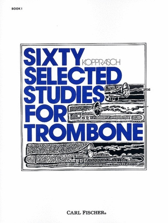 Kopprasch 60 Selected Studies Bk 1 Trombone