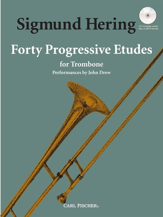 Hering 40 Progressive Etudes Trombone Bk/Ola