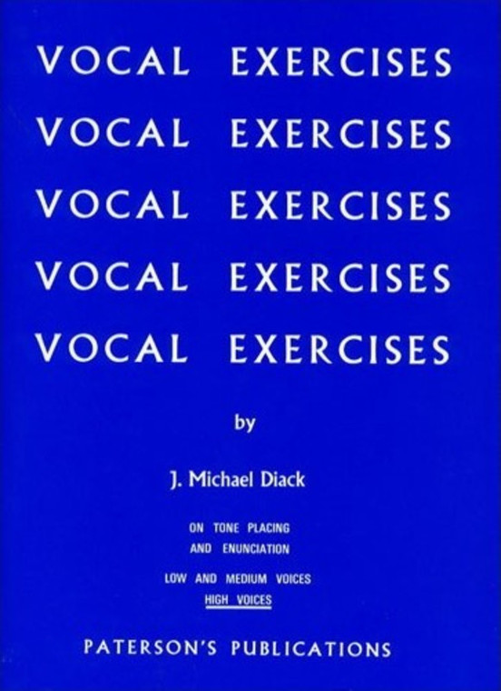 Diack Vocal Exercises High Voice