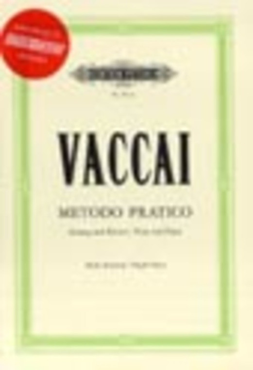Vaccai Practical Method High Voice Bk/Cd