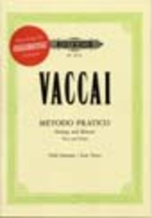 Vaccai Practical Method Low Voice Bk/Cd