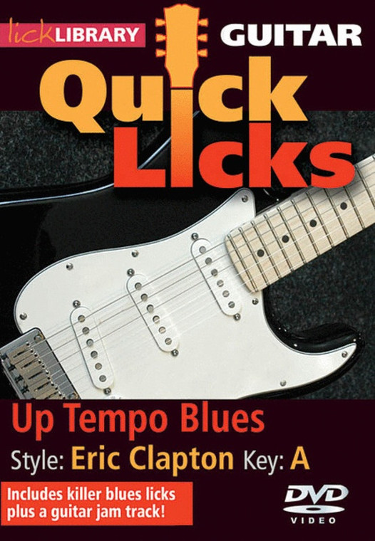 Guitar Quick Licks Up Tempo Blues(E.Clapton)Dvd