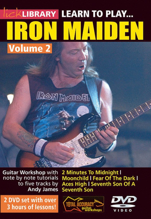 Learn To Play Iron Maiden Dvd Volume Two