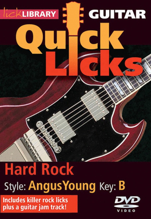 Guitar Quick Licks Hard Rock (Angus Young) Dvd