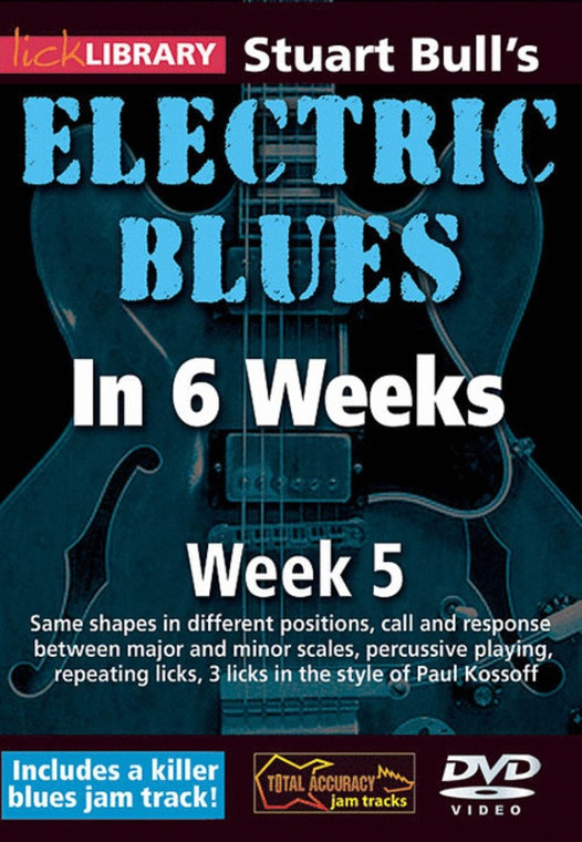 Lick Library Bull's Electric Blues 6 Wks Gtr Dvd 5