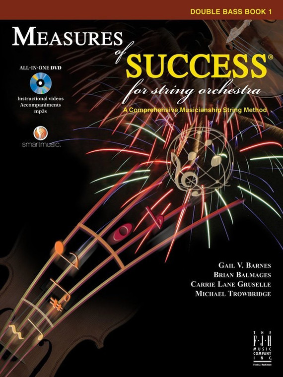 Measures Of Success Double Bass Bk 1 Bk/Dvd
