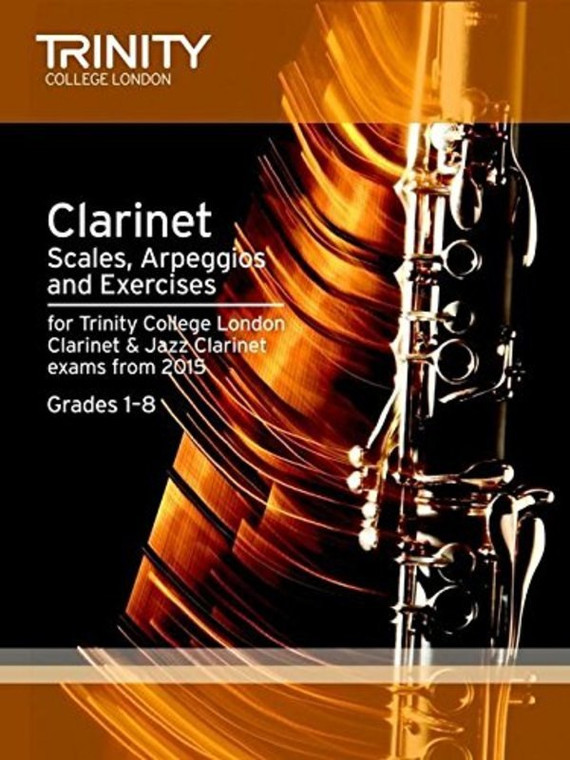 Clarinet Scales Arpeggios & Exercises Gr 1 8 From 2015