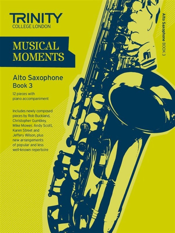 Musical Moments Alto Sax Bk 3 Sax/Pno