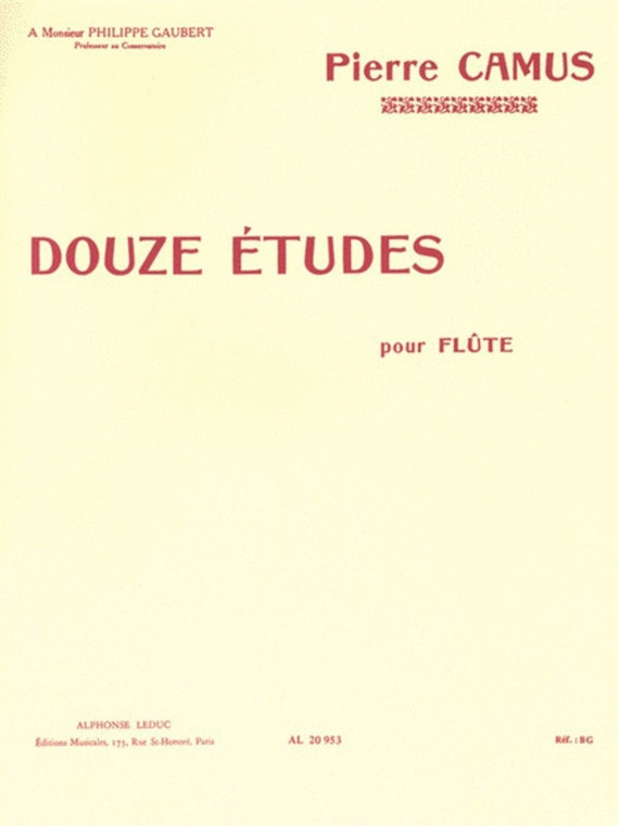 12 Etudes Flute