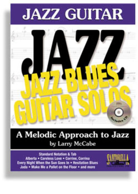 Jazz Blues Guitar Solos Bk/Cd