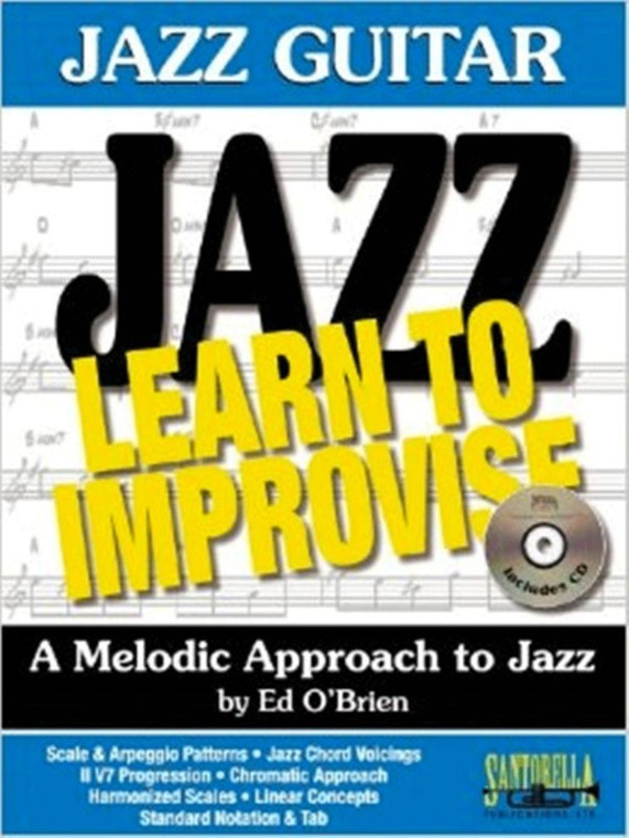 Jazz Guitar Learn To Improvise Bk/Cd