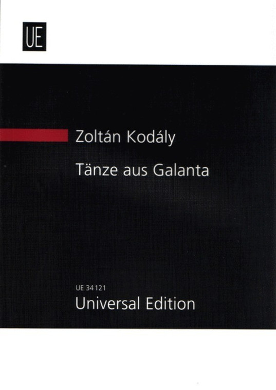 Kodaly Dances Of Galanta Study Score