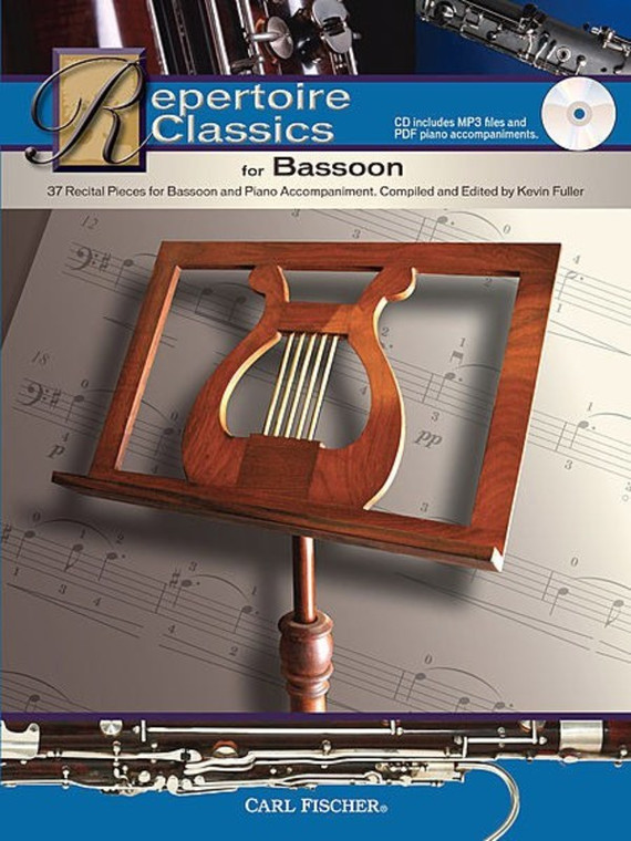 Repertoire Classics For Bassoon/Piano