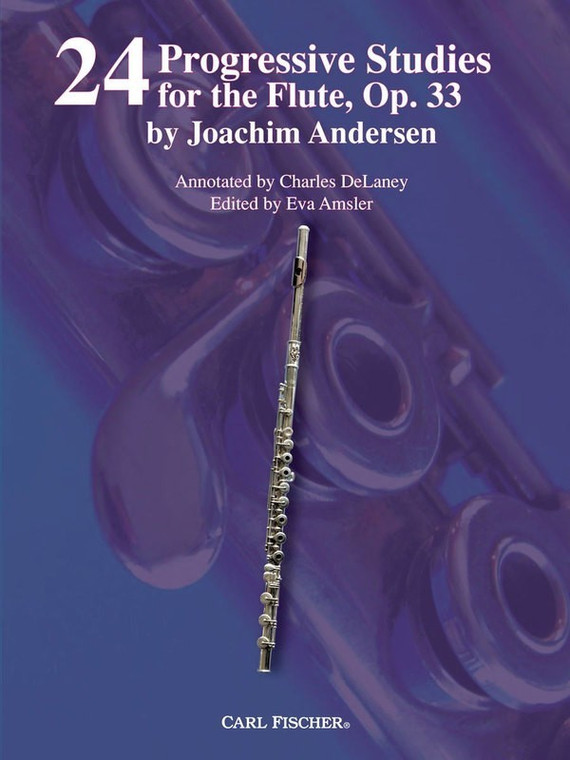 Andersen 24 Progressive Studies Op 33 Flute