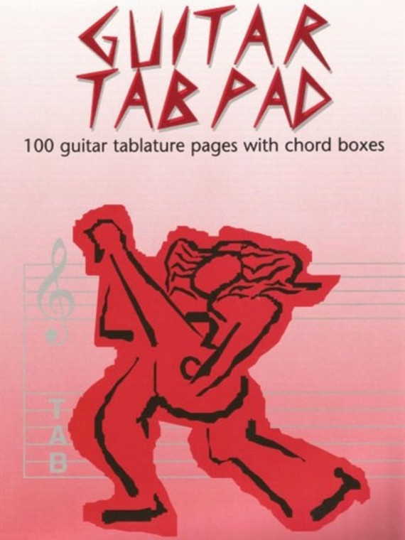 Guitar Tab Pad (With Chord Boxes) 50 Pp