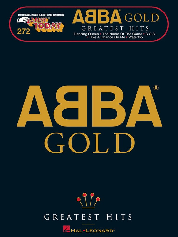 Hal Leonard Abba Gold Greatest Hits E Z Play Today Volume 272