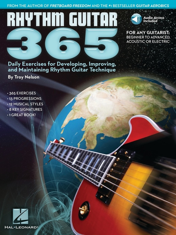 Hal Leonard Rhythm Guitar 365 Bk/2 Cd