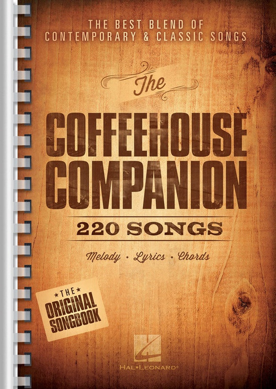 Hal Leonard The Coffeehouse Companion The Best Blend Of Contemporary & Classic Songs