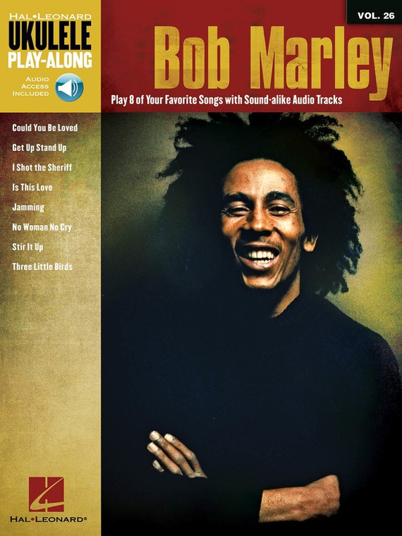 Hal Leonard Bob Marley Ukulele Playalong V26 Bk/Ola